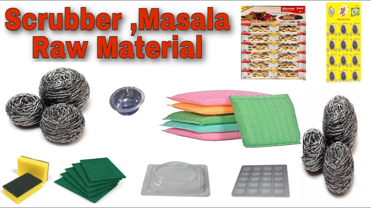 Scrubber Raw Material | Masala Raw Material | 9910205064 | 7982573377