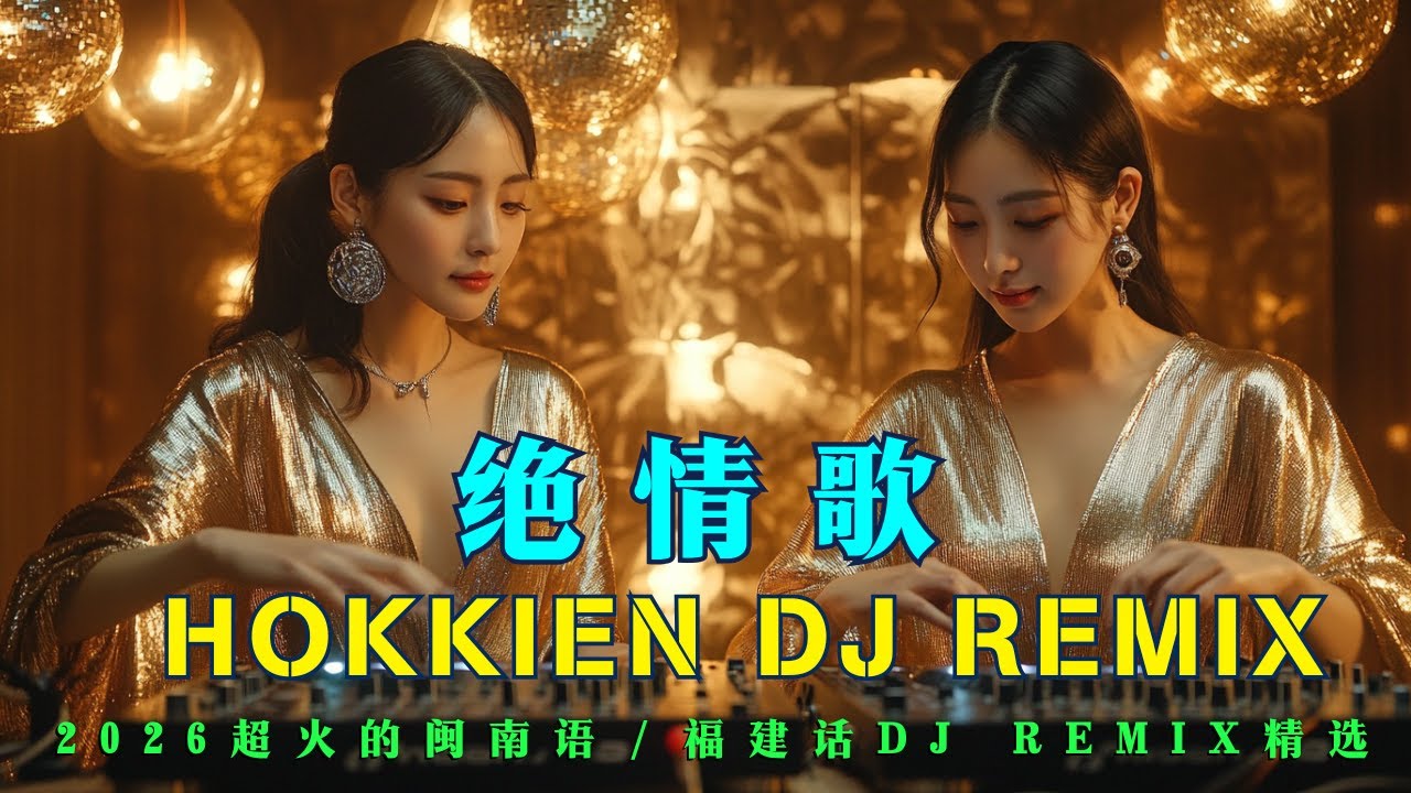 Hokkien Dj Remix【絕情歌】2026超火的闽南语／福建话DJ Remix精选