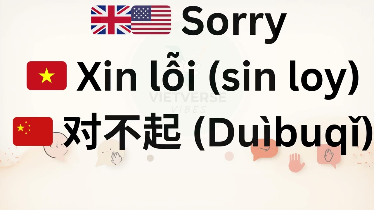 5 Polite Words That Make You Sound Fluent in 🇺🇸🇬🇧 🇻🇳 🇨🇳 | 5 个让你听起来更地道的越南语礼貌用语（英语 & 中文对照
