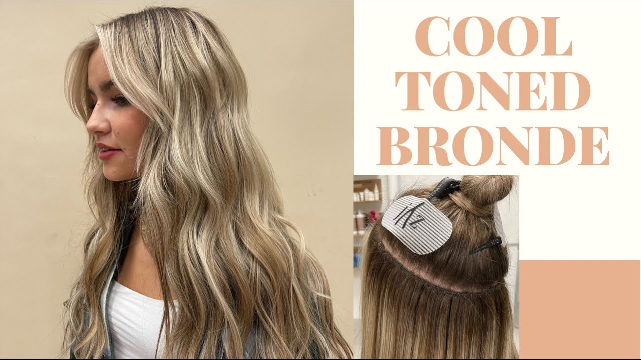 COOL TONED BRONDE TUTORIAL! ANNOUNCING MY EXTENSION COLOR!!!
