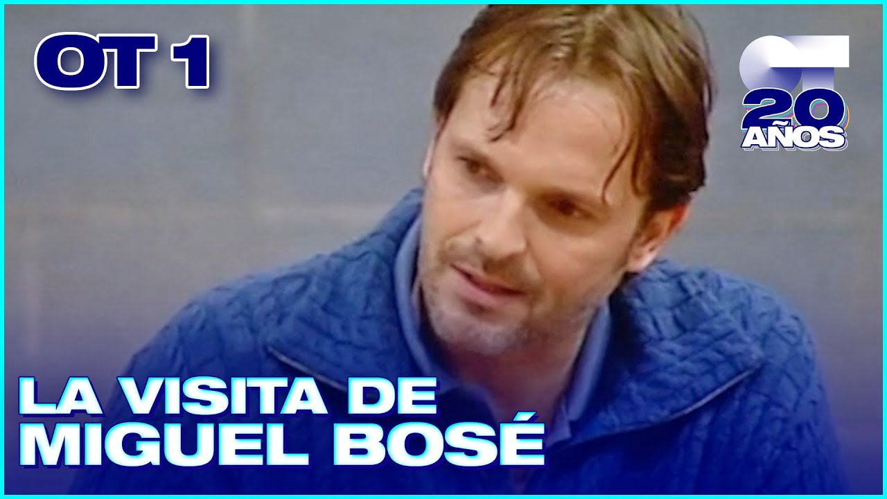 La VISITA de MIGUEL BOSÉ en OT 1 | OPERACIÓN TRIUNFO