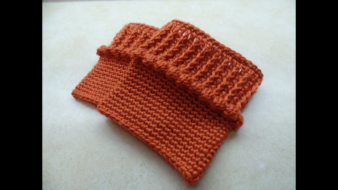 Easy crochet Boot Cuffs Post and Bobbles TUTORIAL #273 Bagoday Crochet