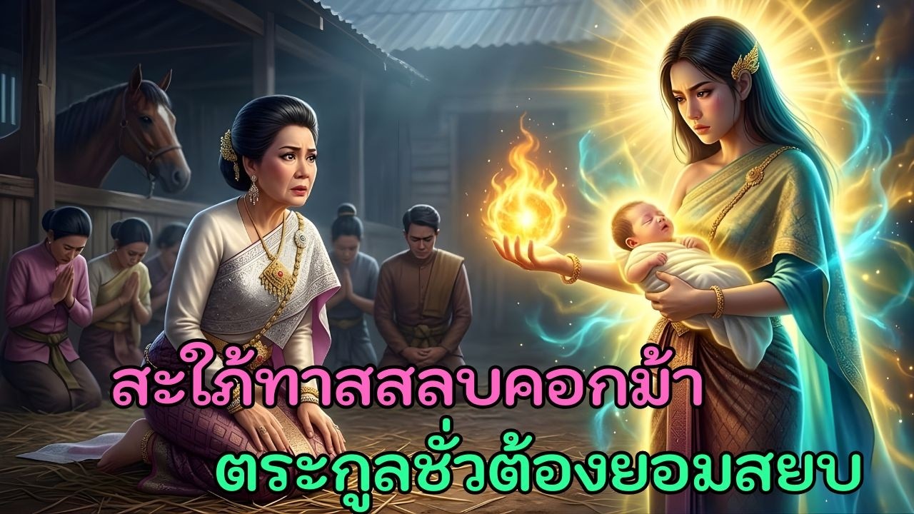 สะใภ้ทาสถูกแม่ผัวซ้อมสลบคอกม้าก่อนคลอดลูกเทพประทานผู้มีอำนาจสั่งตายจนทั้งตระกูลต้องก้มกราบ