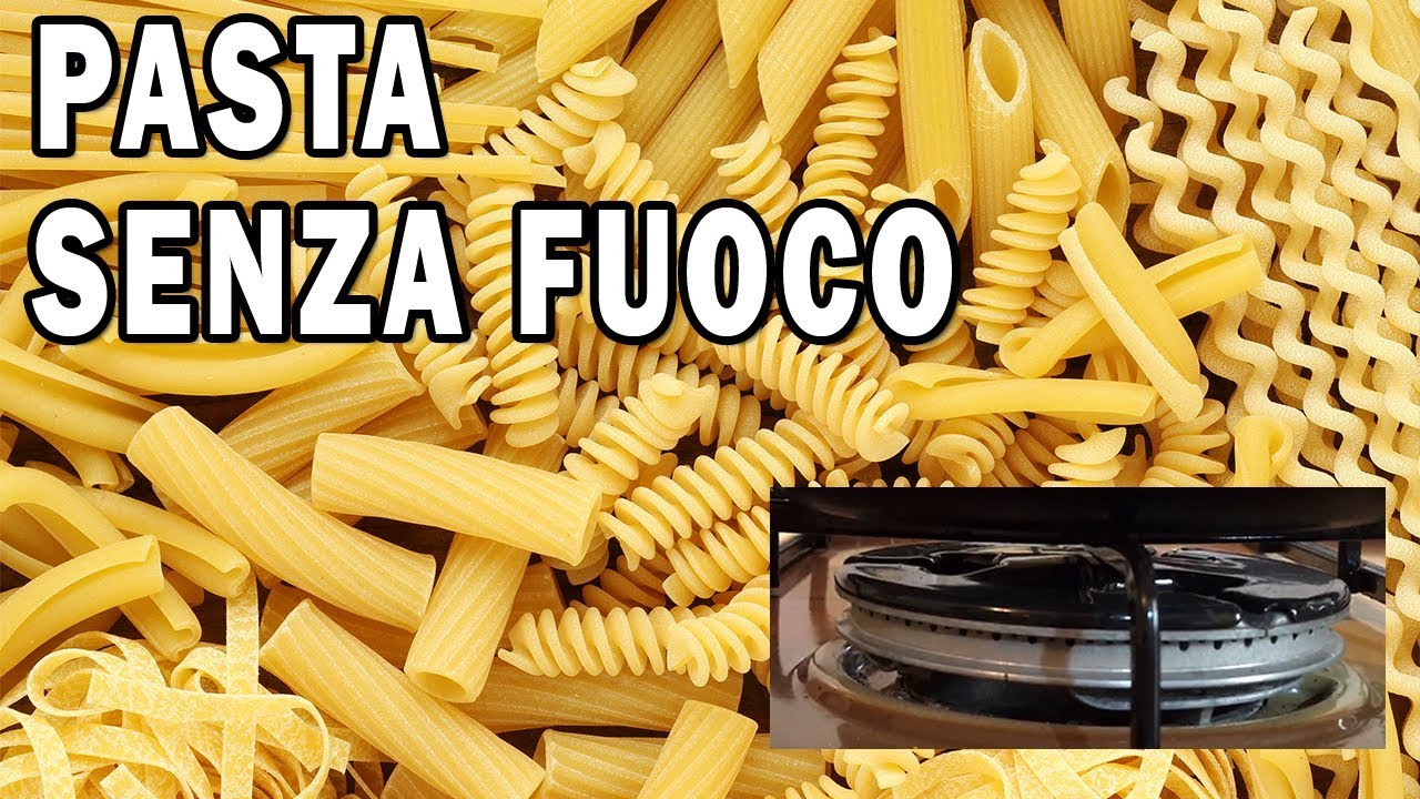 PASTA SENZA FUOCO (1) - Perché continuare a far bollire l'acqua è inutile