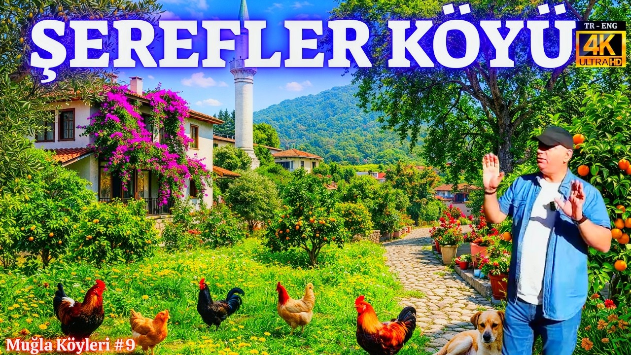 Dalaman Şerefler Köyü | Sessizliğin İçinde Bir Ege Köyü 🌿