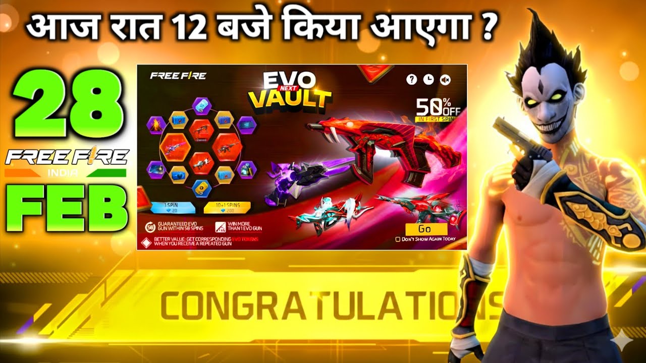 28 FEBRUARY TONIGHT UPDATE 2026 😱 | UPCOMING EVENT IN FREE FIRE | FREE FIRE NEW EVENT | FF NEW EVENT