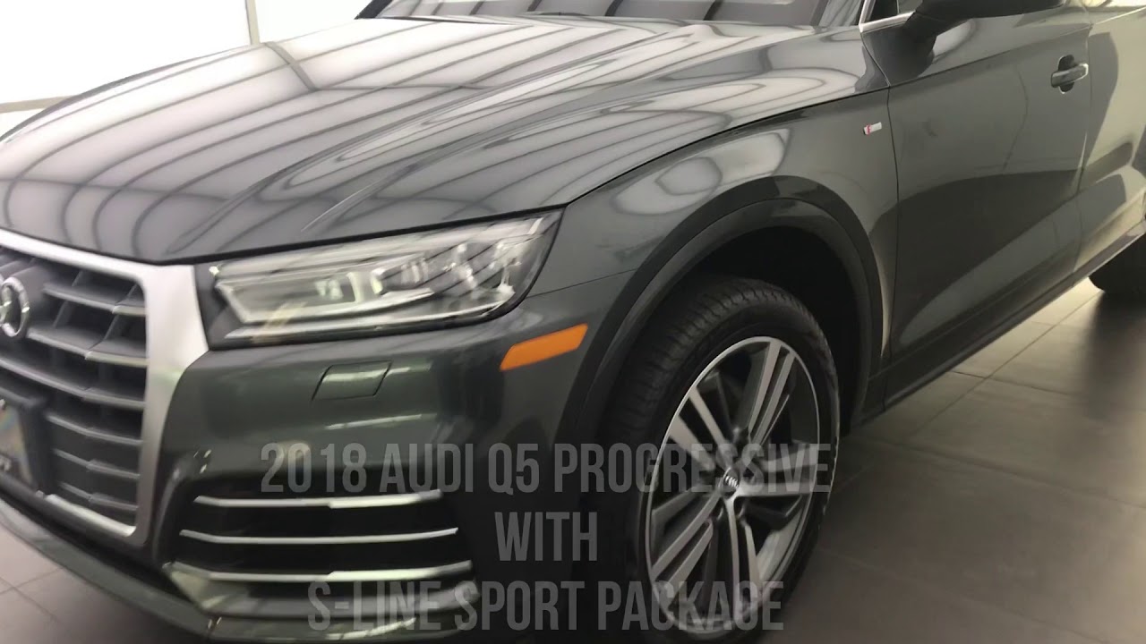 2018 Audi #Q5 Progressive #S-Line Canadian Spec
