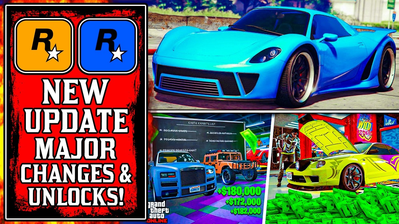 ALL Major CHANGES & Rewards in The NEW GTA Online UPDATE! Things You NEED to BUY! (New GTA5 Update)