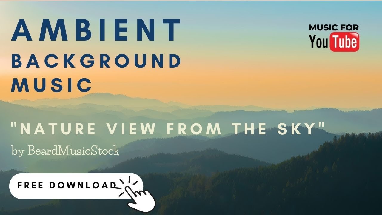 Nature View From The Sky. Indie Sad Guitar Background Music / [Ambient] by BeardMusicStock