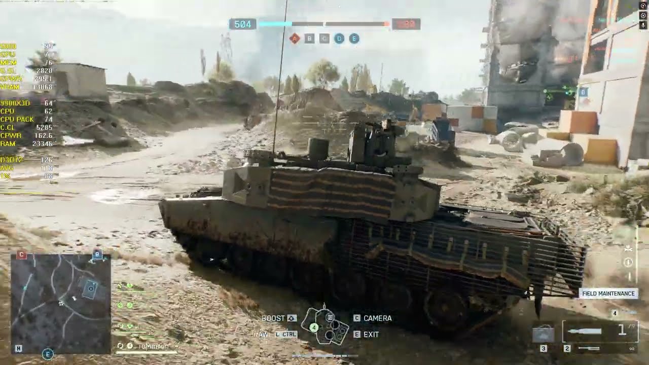 BATTLEFIELD 6 | 4K | RTX 5080 | RYZEN 9900X3D | DLSS QUALITY | ULTRA SETTINGS | FPS