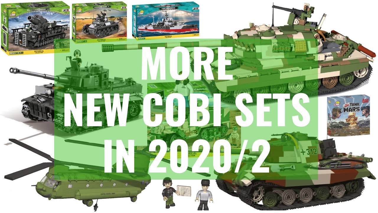 COBI 3. Preview 2020/2: New sets of the second half of 2020