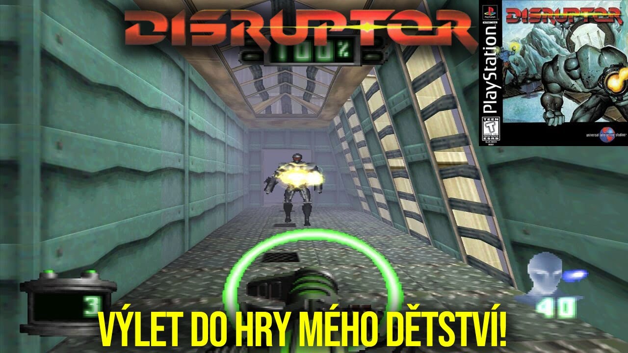 Moje nejoblíbenější PSX FPS - DISRUPTOR