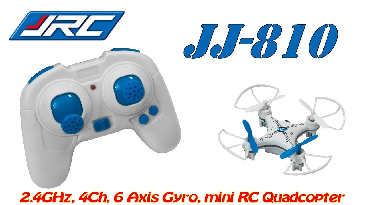 JJRC JJ-810 2.4GHz, 4Ch, 6 Axis Gyro, mini RC Quadcopter (RTF)