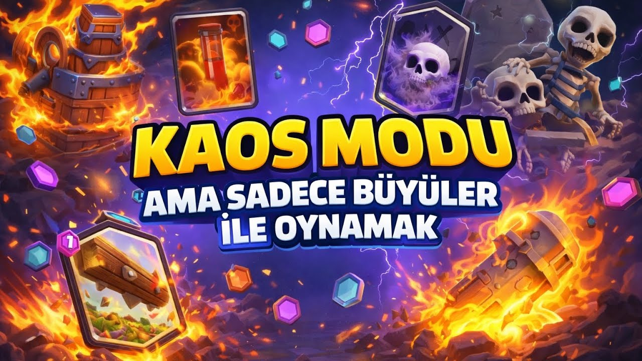 Kaos Modunda Sadece Büyülerle Oynadım! 