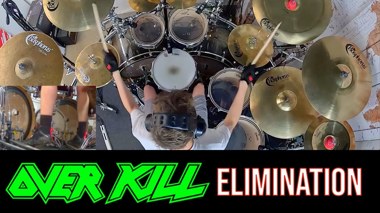 OVERKILL | ELIMINATION | DRUM COVER | BOSPHORUS CYMBALS