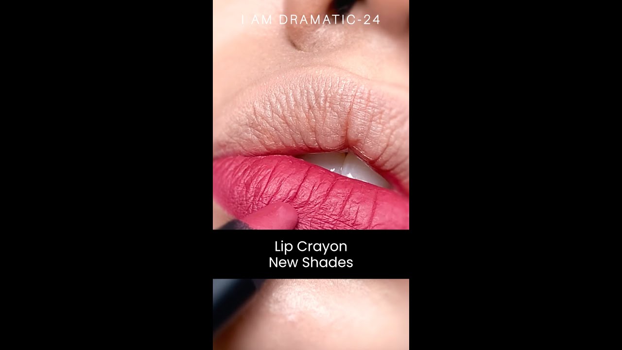 Lip Crayon New Shades Lip Swatches
