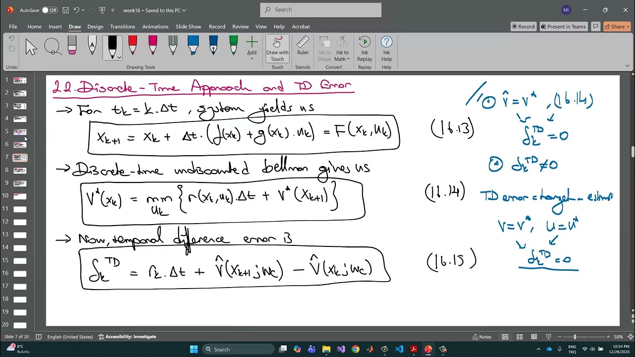 Reinforcement Learning - Les 16-3 - Actor-Critic Design - Feed Forward Neural Network