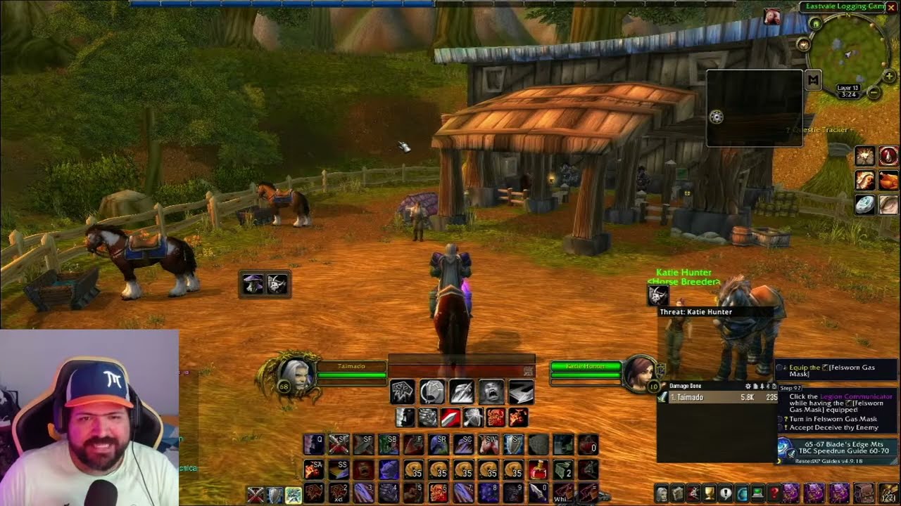 WOW TBC / Dia #19 NIGHTSLAYER SERVER GRINDEANDO DE 