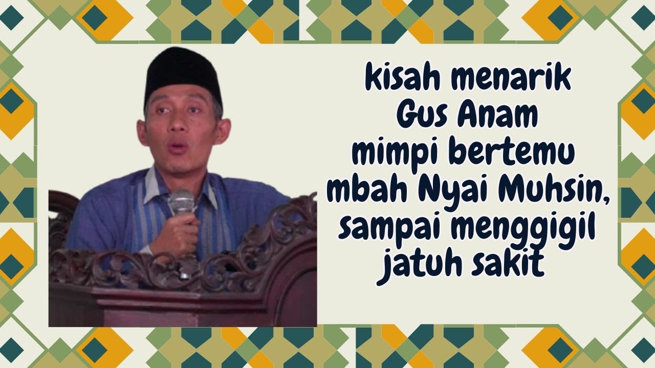 Ngaji selasan bersama Bp KH Anam Murfy Chasnafi ,Tema : Sahabat Abdullah  Ibnu Umar