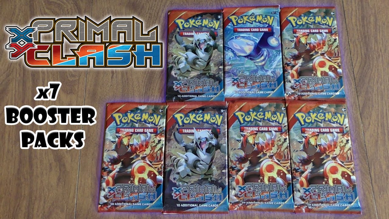 7 Primal Clash Booster Pack Opening