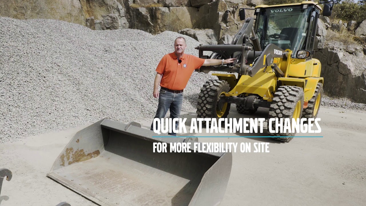 ON SITE Attachments For More Flexibility - Volvo Wheel Loaders