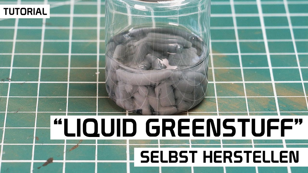 Tutorial: Liquid Greenstuff selbst herstellen | Putty f&uuml;rs L&uuml;cken ausbessern | DICED