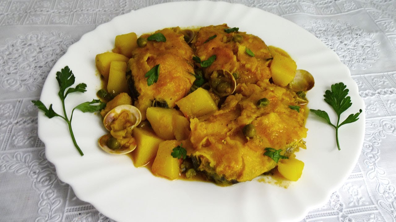 GUISO DE PESCADO EN AMARILLO