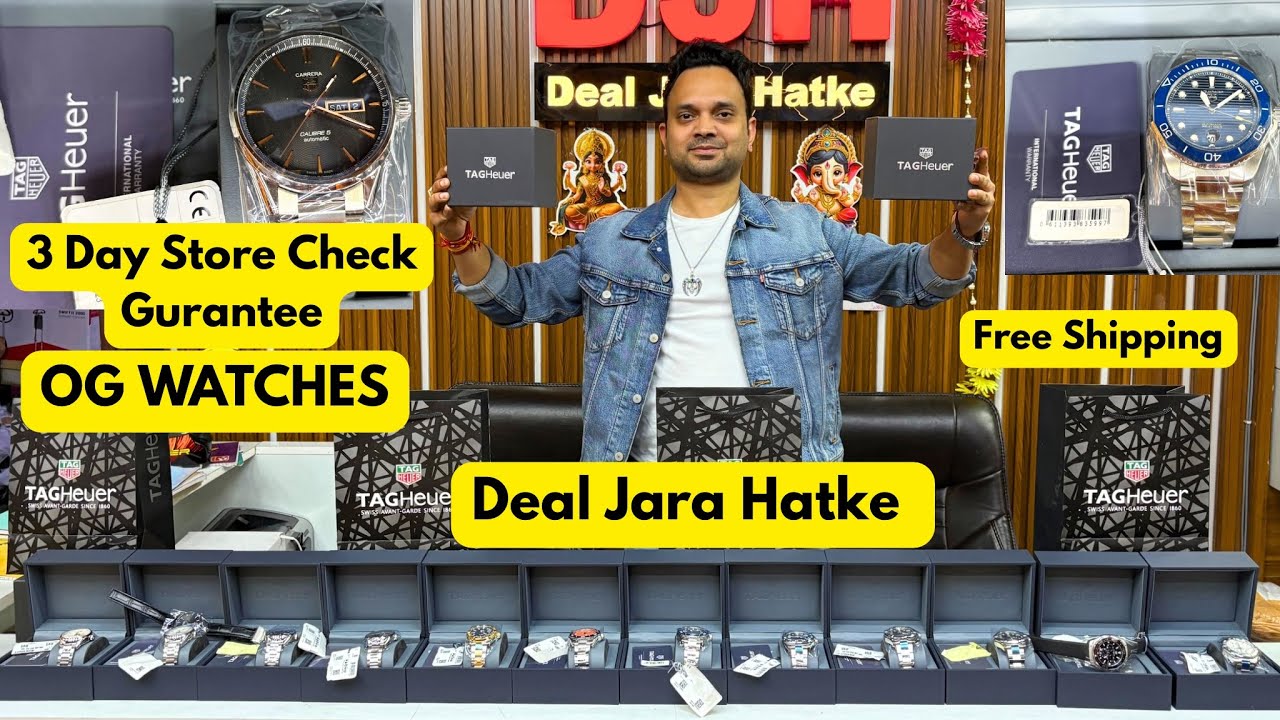 Brand OG Watches | 3 Day Store Guarantee | Imported Watches | Deal Jara hatke-PanIndia Free Shipping