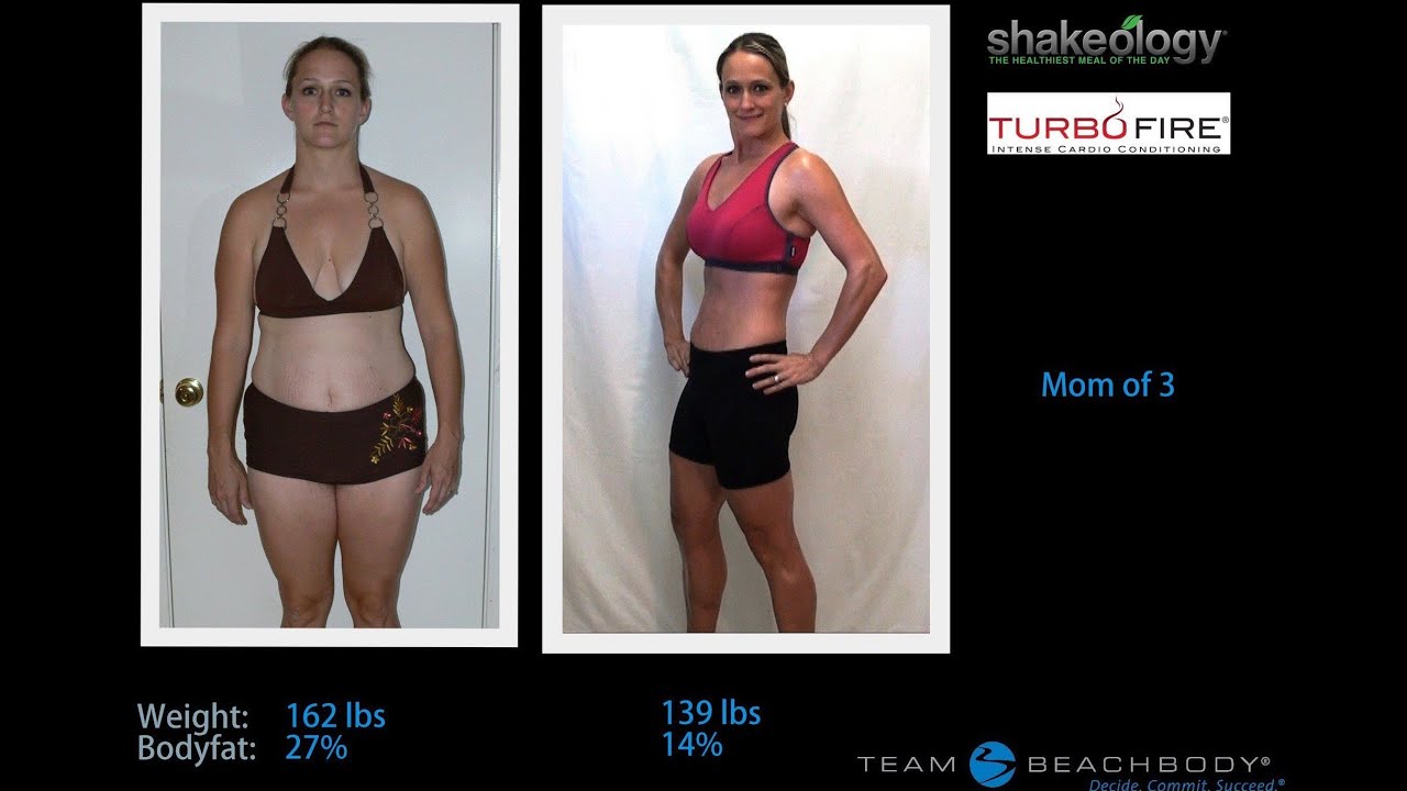 Turbo Fire Results - After 3 kids, Kate breaks plateaus and overcomes depression - TurboFire Workout