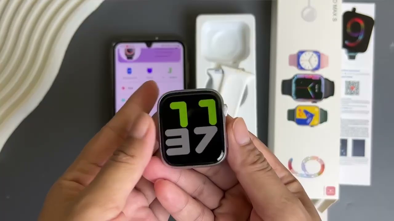 Cara setting i9 pro max S dengan aplikasi hiwatch plus