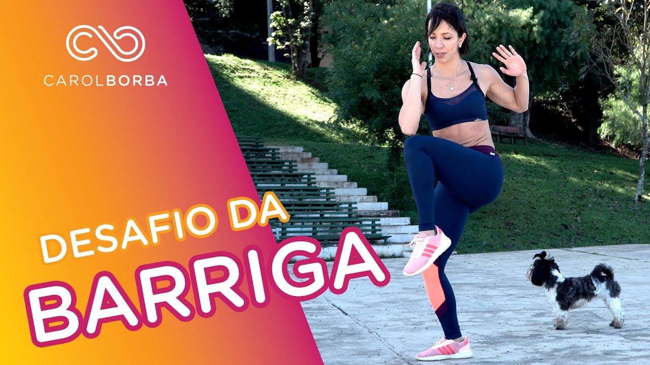 Desafio para diminuir a barriga!!! 🔥 - Carol Borba