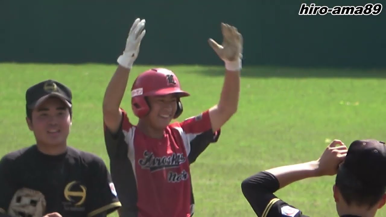 《中学硬式》【ダイジェスト】　広島北ボーイズ 対 東広島ボーイズ　《ボーイズリーグ広島県支部・Ｇカップ予選》