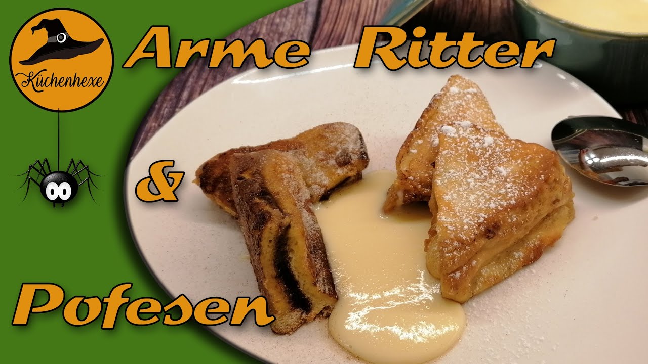 Arme  Ritter &  Pofesen mit Powidlmarmelade
