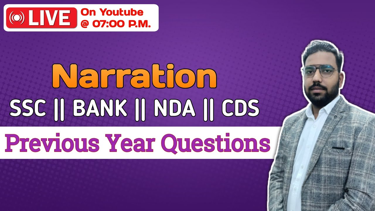 NARRATION PYQS BY PRINCE SIR || PYQS SERIES || #easyenglishwithprincesir #english #prudentacademy