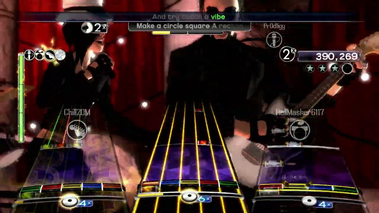 Rock Band 2 DX: Sound Effects and Overdramatics - The Used Online First Full Band Gold Stars