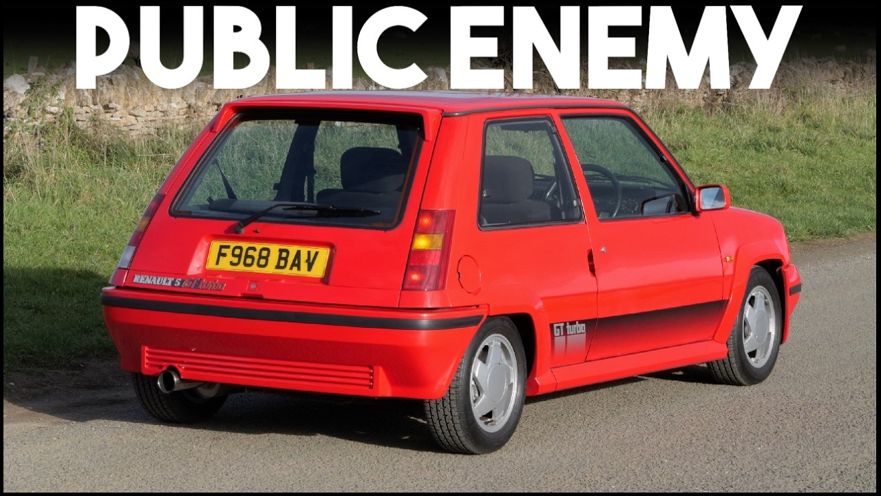 Суперхэтчбек с турбонаддувом, вызвавший хаос в Европе — Renault 5 GT Turbo (1989)