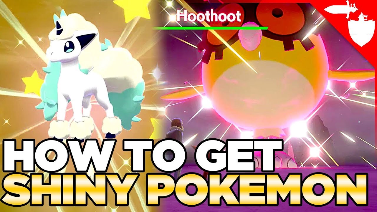 Как получить/вывести сияющих покемонов в Pokemon Sword and Shield