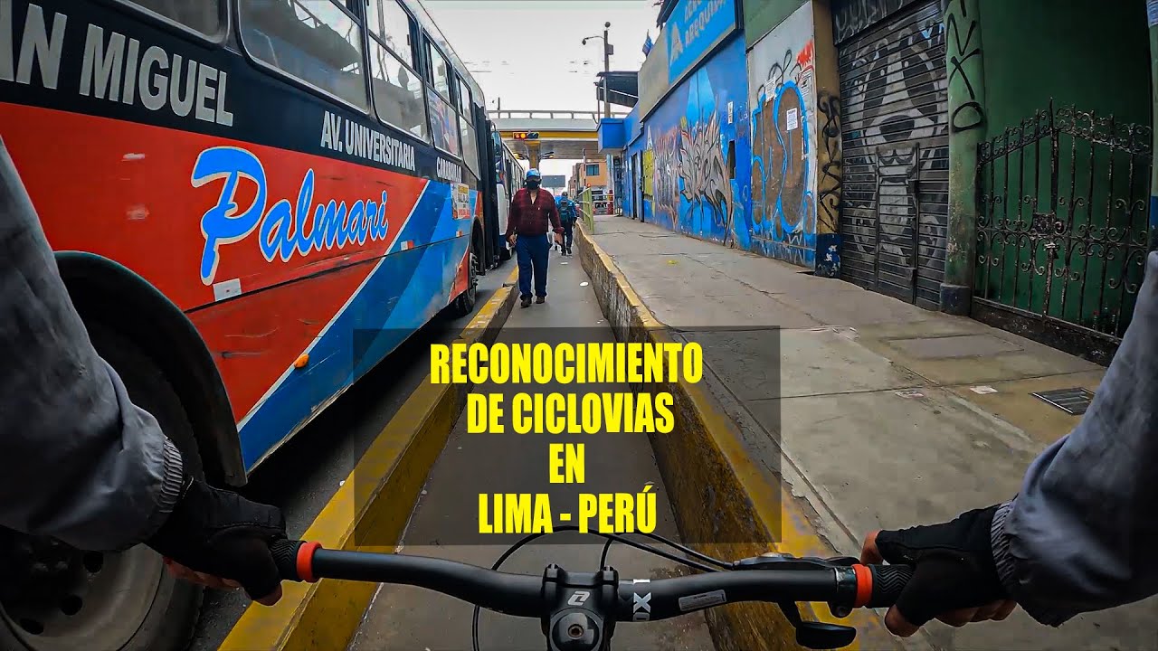 Es más SEGURO ir  por las pistas o por las ciclovías  ??? (LIMA - PERÚ)