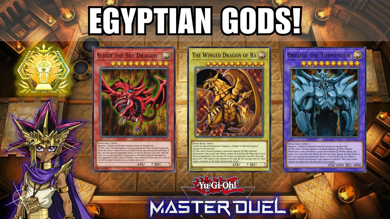 Pure Egyptian Gods / Knights - Crushing Duelist Cup META! | Yu-Gi-Oh Master Duel!