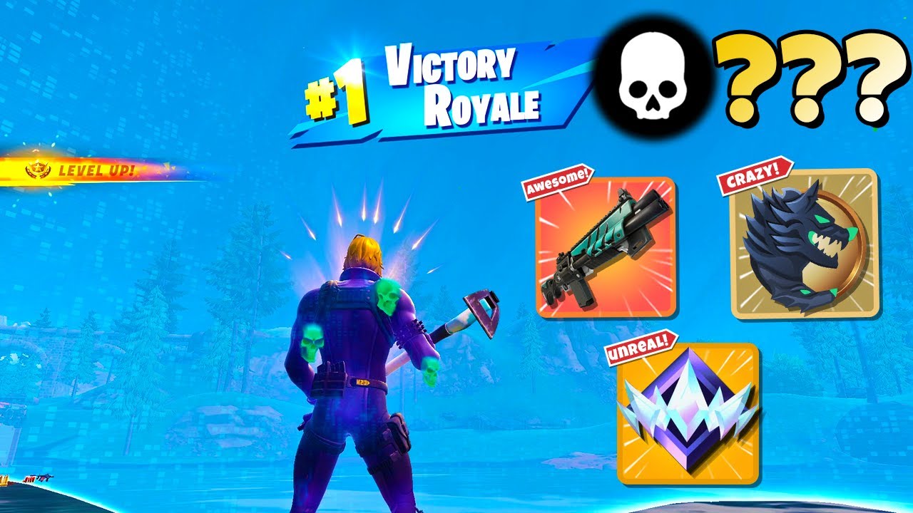 High Elimination Unreal Ranked Solo Zero Build Win Gameplay (Fortnite Chapter 5 Season 2)