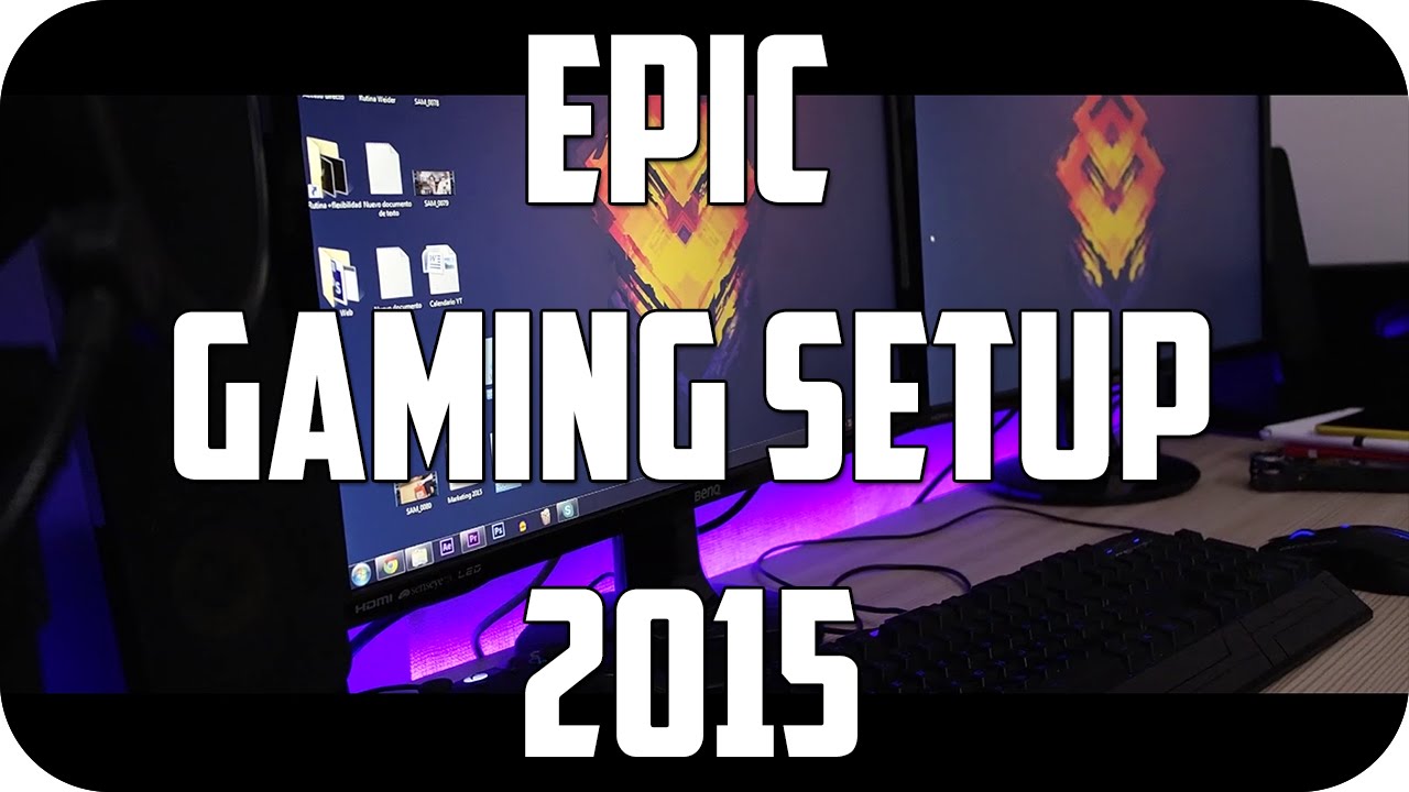 Ultimate Tech Tour / Epic Gaming Setup 2015 En Español #GamerSetup2015