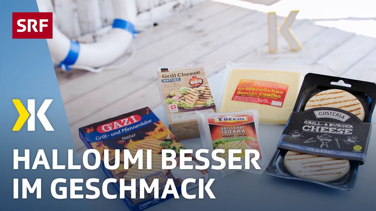 Grillkäse im Test: Halloumi besser als Bratkäse | 2019 | Kassensturz | SRF