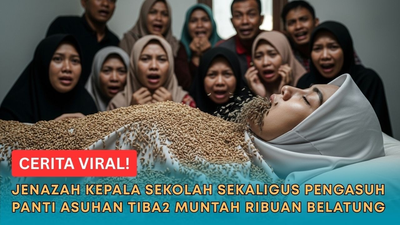 CERITA VIRAL! Ribuan Belatung Keluar dari Mulut Jenazah Kepala Sekolah & Pengasuh Panti Asuhan Ini!