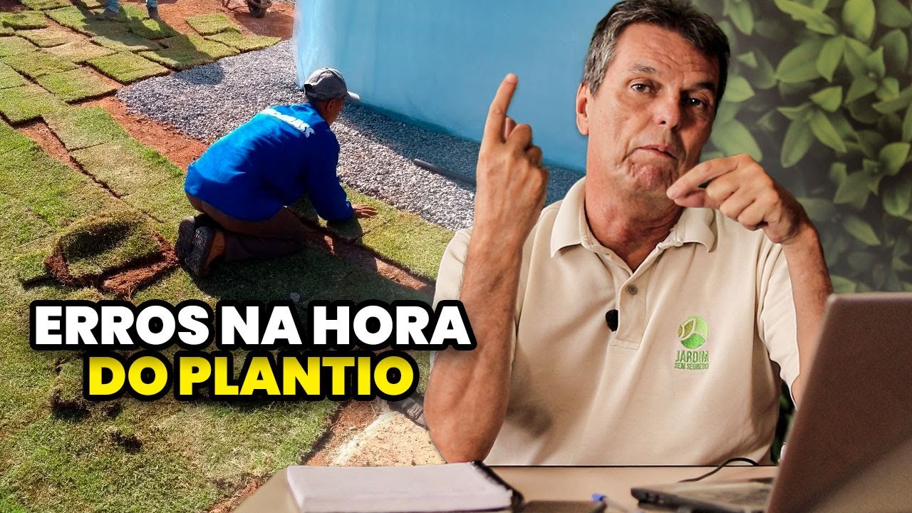 ERROS na HORA DO PLANTIO da GRAMA