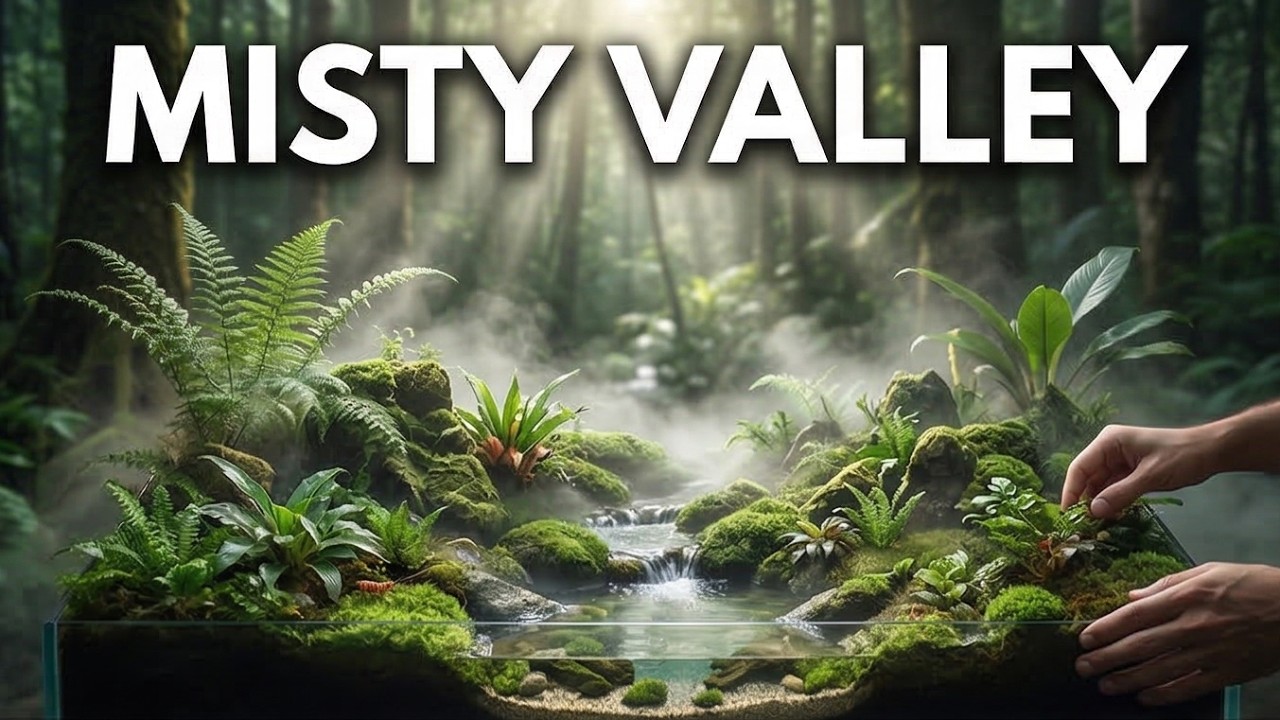 Создайте палюдариум &laquo;Туманные горы&raquo;: пошаговое руководство.