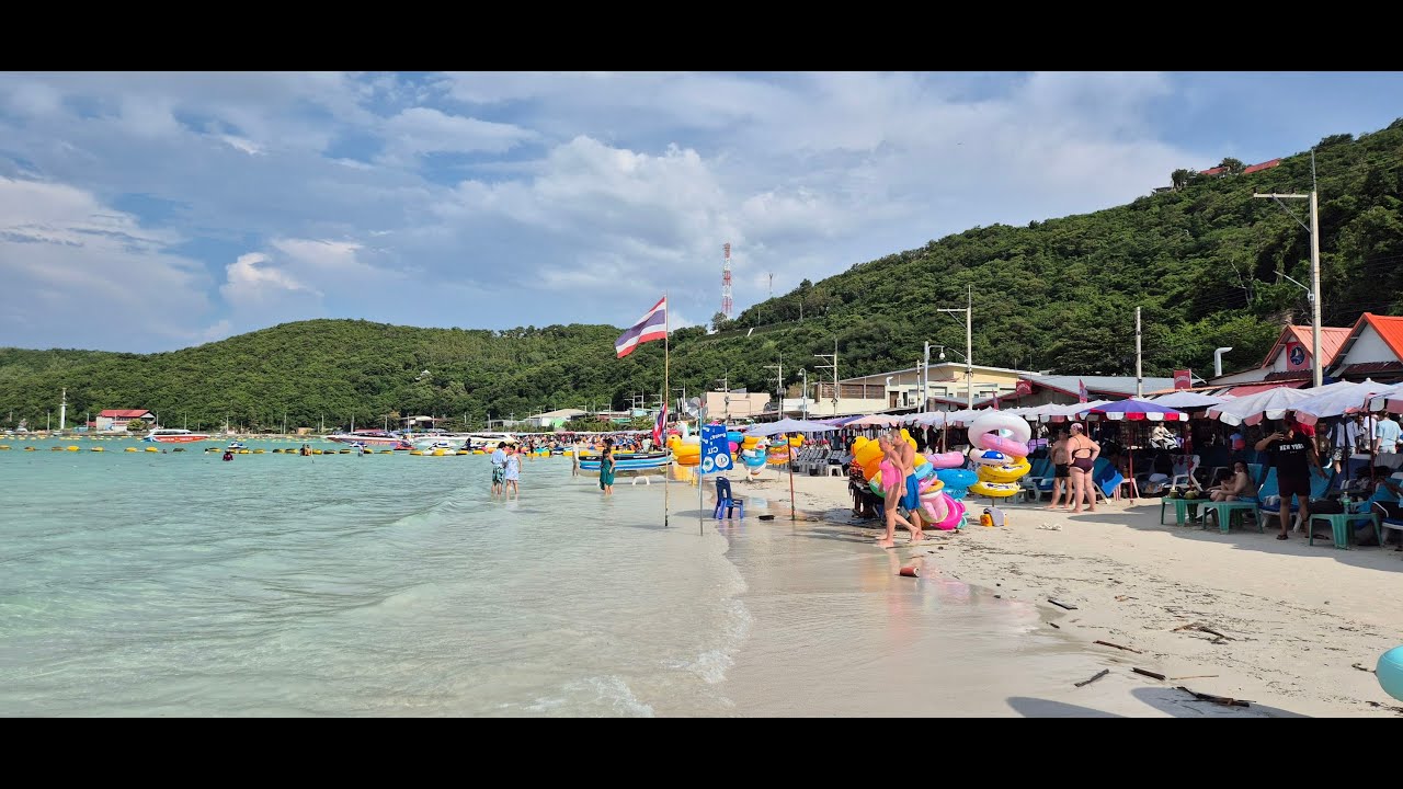 Pattaya - Koh Larn sziget Tawaen strand