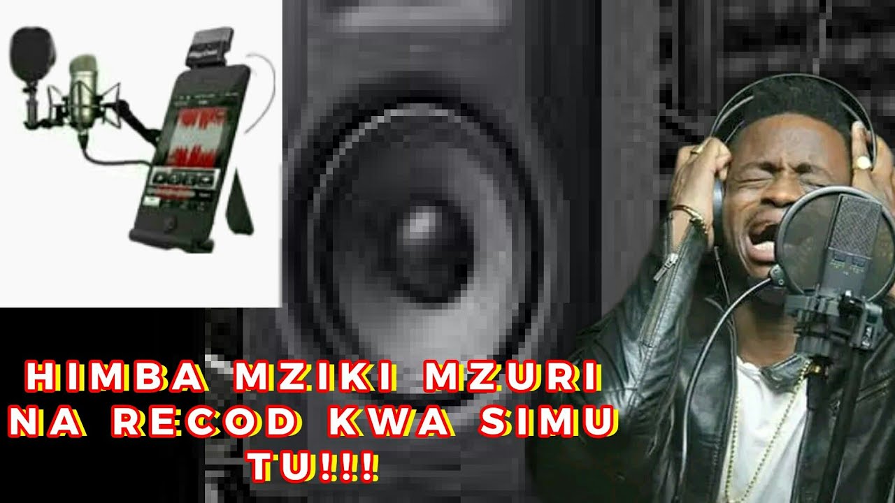 Jinsi ya kuimba na korekodi mziki kwa simu ya mkononi kama studio app mpya diamond wa platnumz