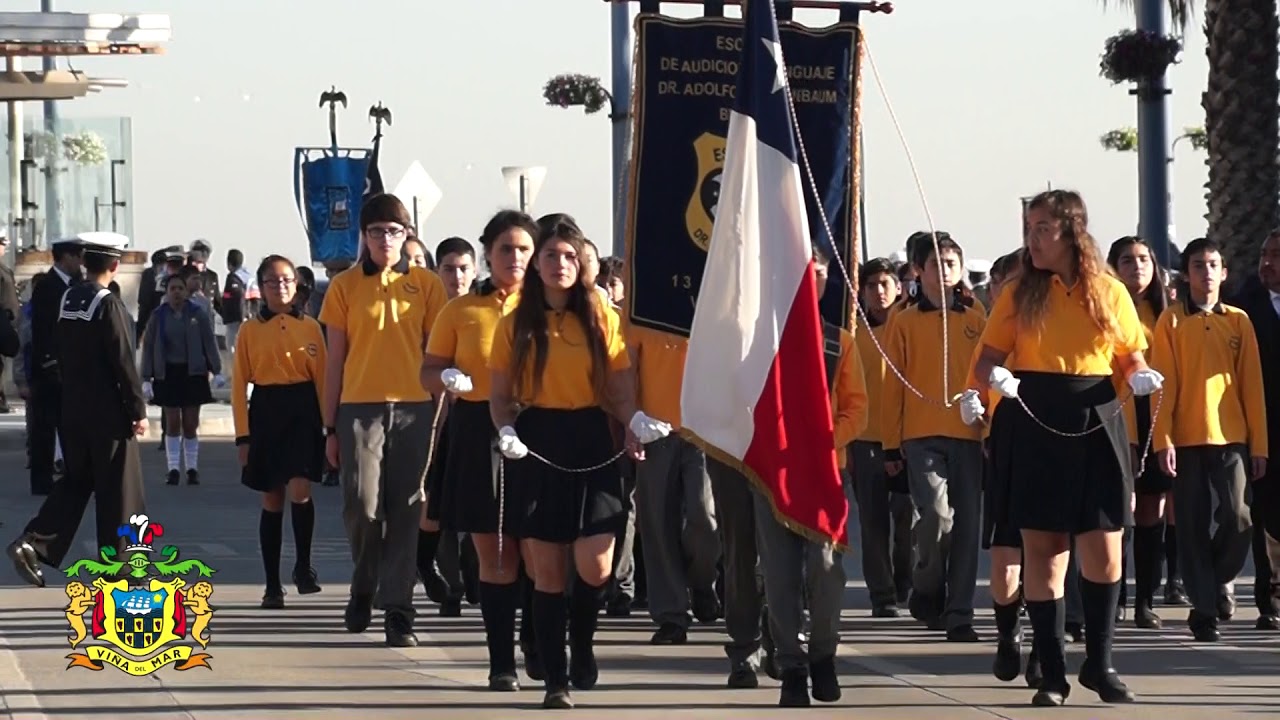 Desfile en homenaje a las Glorias Navales - Viña del Mar - Chile 2018