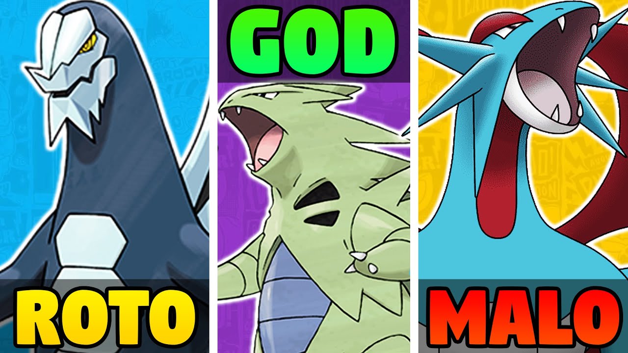 ¡LOS MEJORES POKÉMON PSEUDOLEGENDARIOS PARA COMPETITIVO! TIER LIST POKÉMON