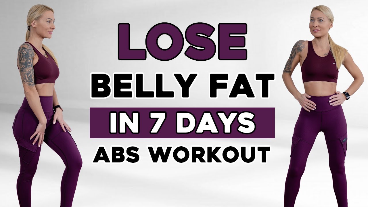 LOSE BELLY FAT in 7 days | 35 MIN Standing Abs Workout | At Home